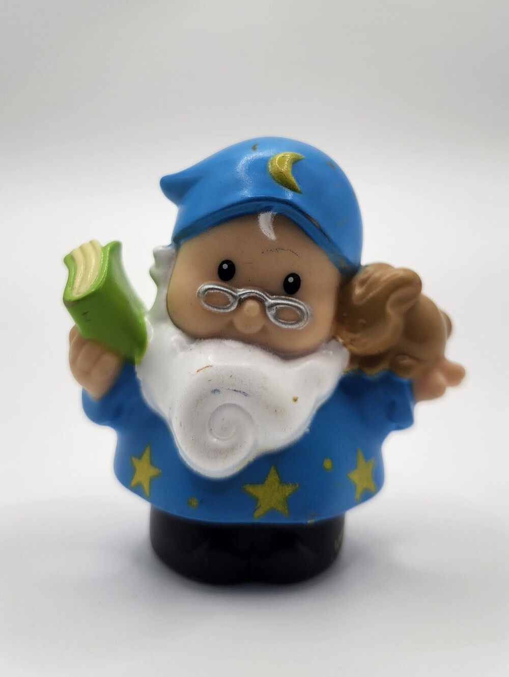 Fisher Price Little People Wizard Merlin 2005 Rare HTF Lil Kingdom Castle Royale